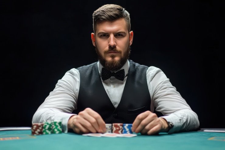 VIP roulette studio with professional dealer and intimate four-player table on delislot mobile app